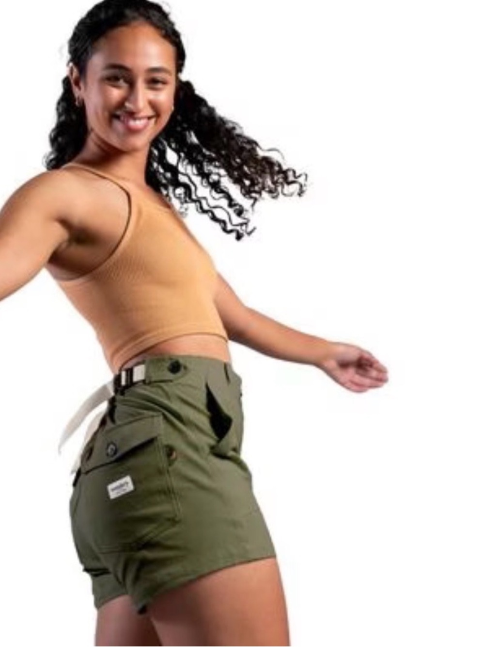 WONDERY OUTDOORS ISABEL 3.0 SHORTS XS olive green